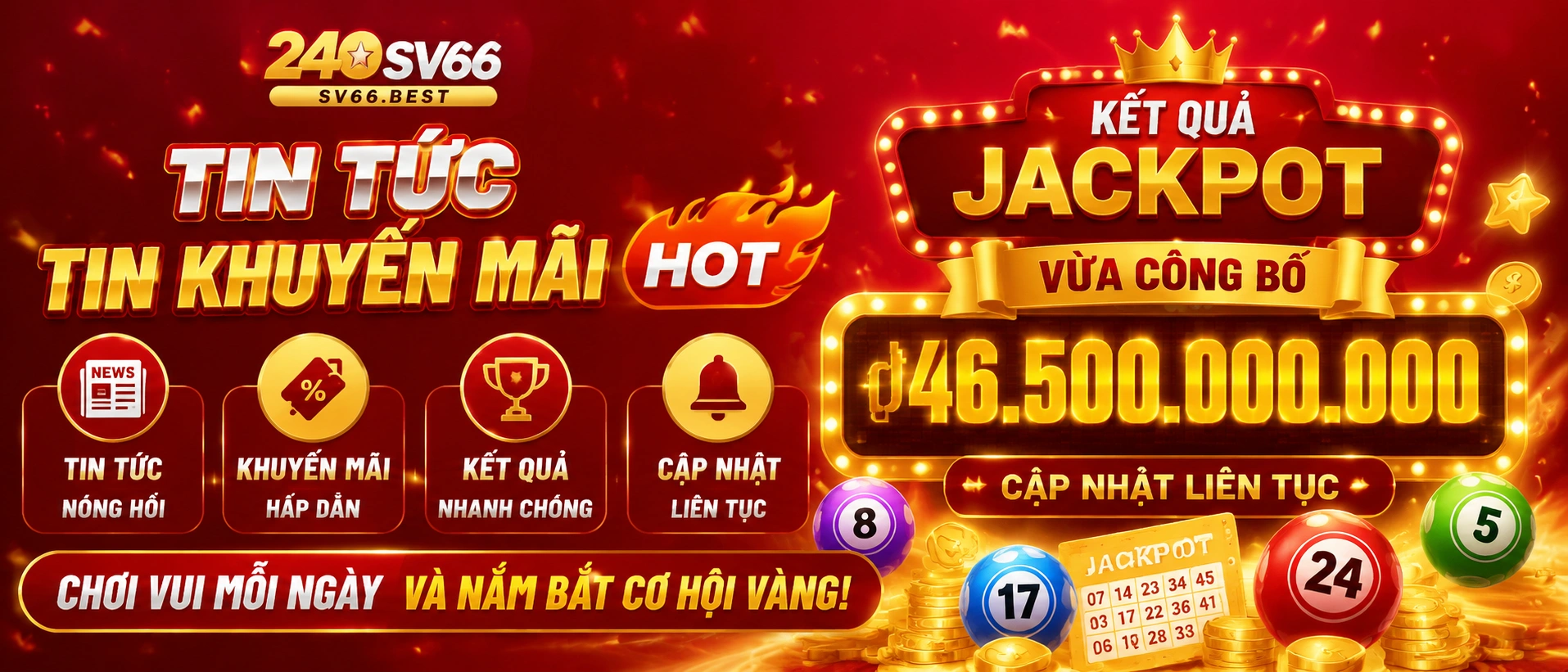 Bảng thông tin cập nhật rút tiền và ghi chú nền tảng SV66