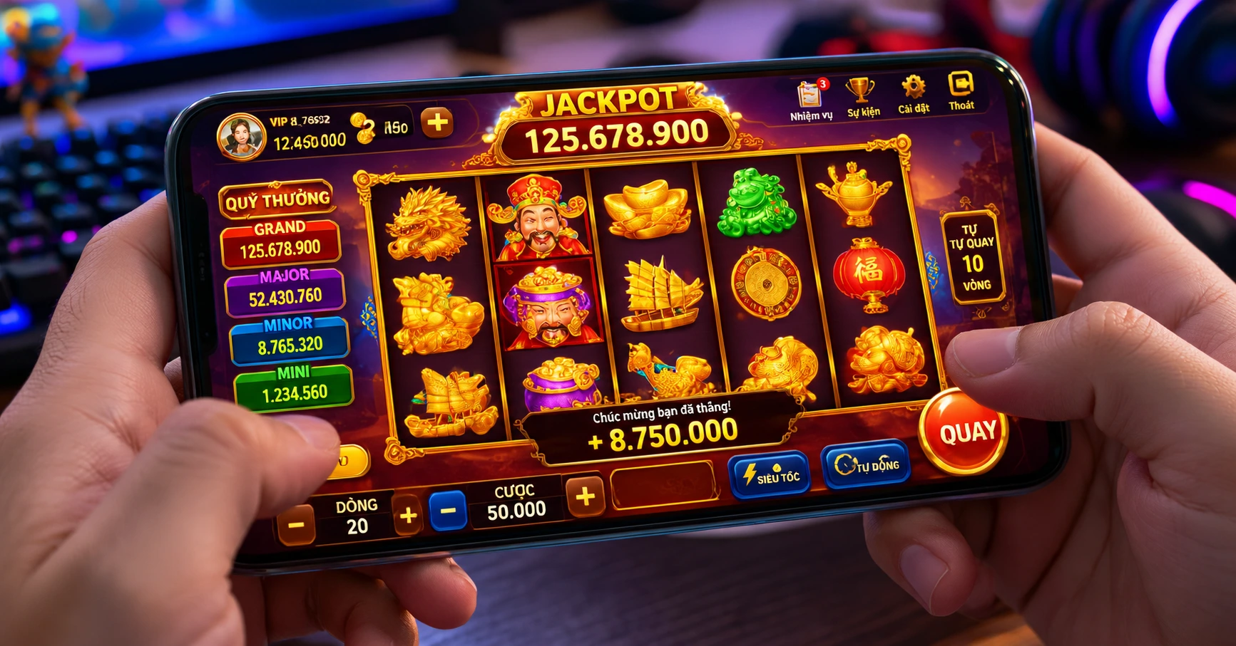 Nổ hũ đổi thưởng nohudoithuong.cc - Cổng game đổi thưởng hấp dẫn hàng đầu - image 2